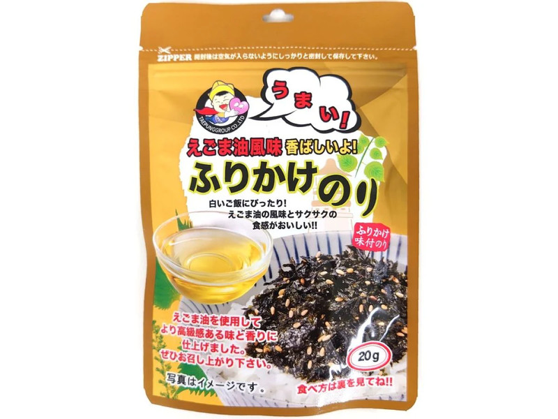 韓国のりジャパン　えごま油ふりかけのり　２０ｇ